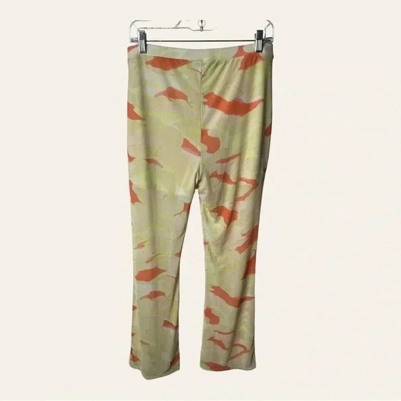 Bp PAINTED MESH FLARE PANTS LINED TO MID THIGH SIZE LARGE - Picture 7 of 11